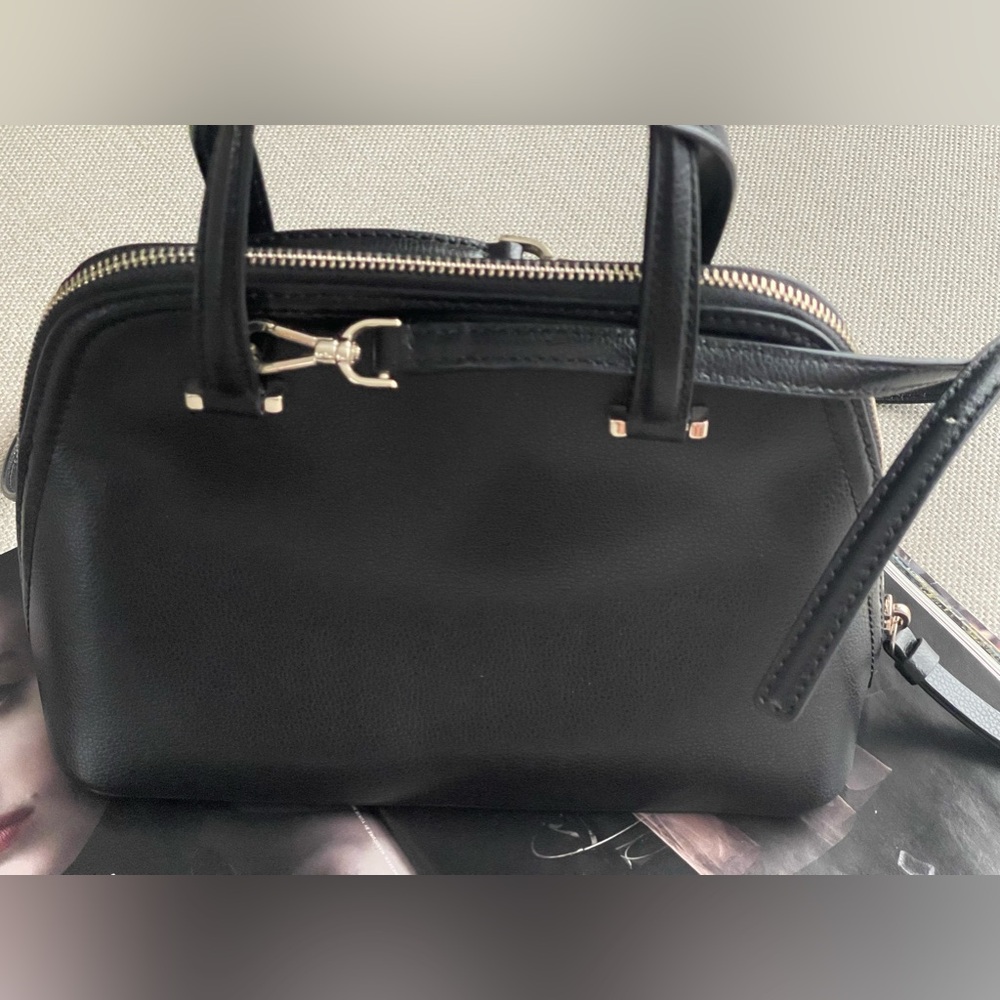 Kate Spade Patterson Drive Dome Crossbody Satchel In Black - Picture 6 of 16